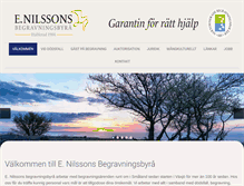 Tablet Screenshot of e-nilssons.se